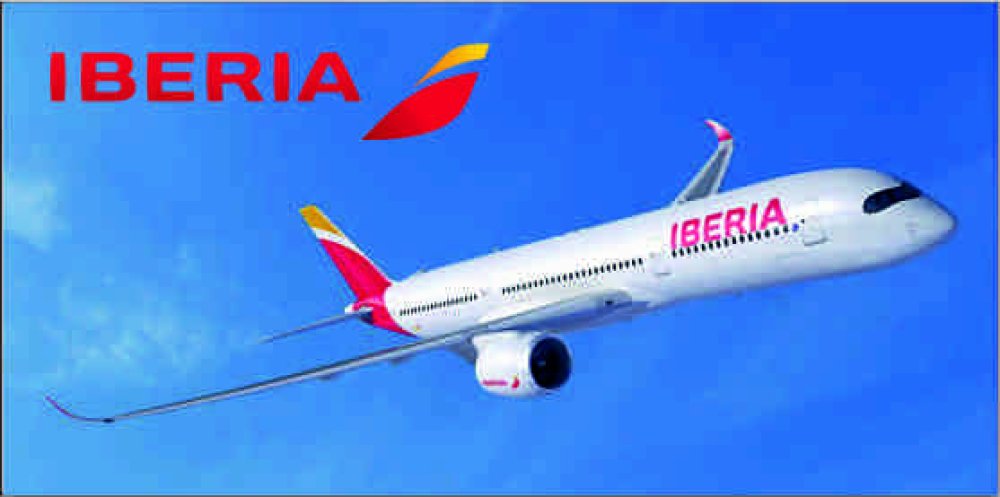 AMG 25 Hliníková magnetka - letecká společnost IBERIA