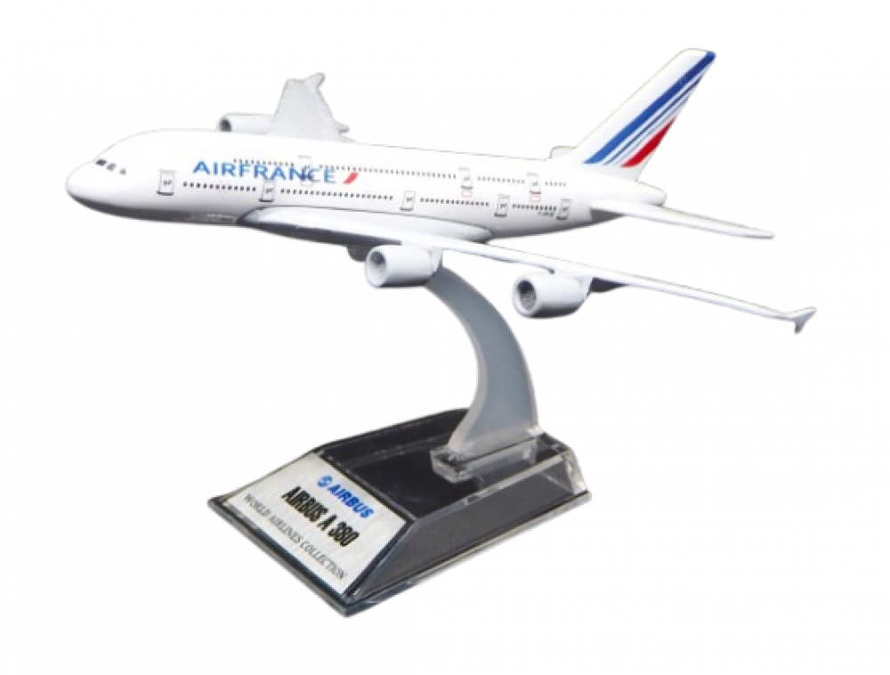 MM 4007 Kovový model letounu AIRBUS 380 - letecká společnost AIR FRANCE