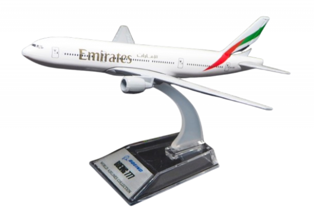 MM 4009 Kovový model letounu Boeing 777 - letecká společnost EMIRATES