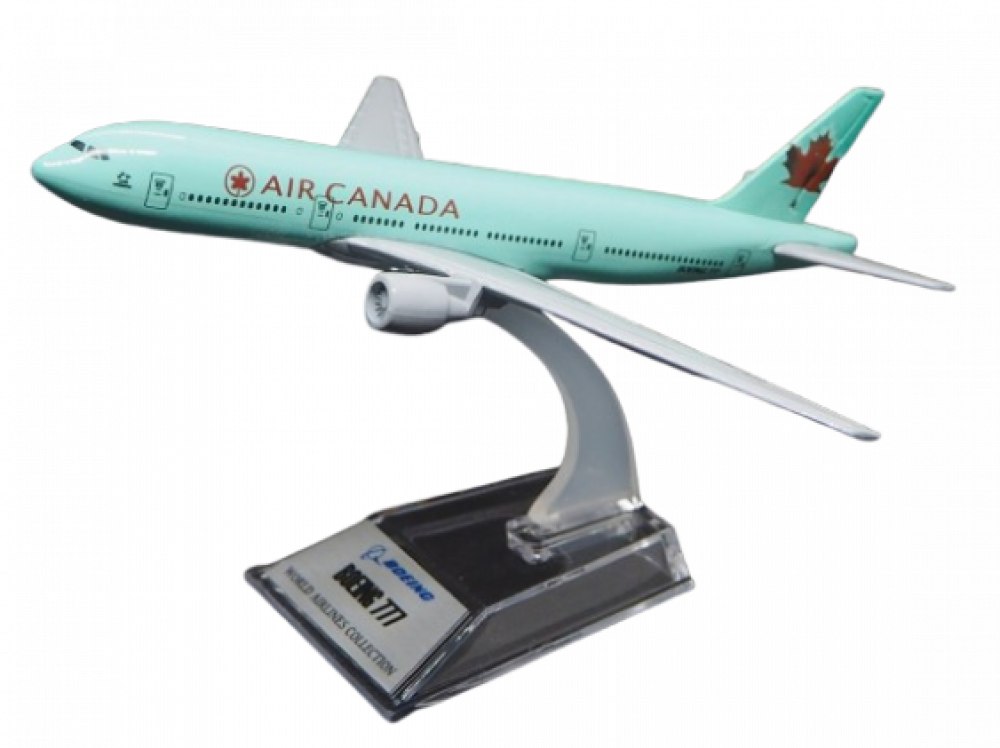 MM 4034 Kovový model letounu Boeing B 77 - letecká společnost AIR CANADA