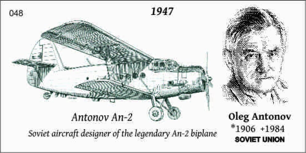 CL 048 Sběratelská karta Oleg Antonov