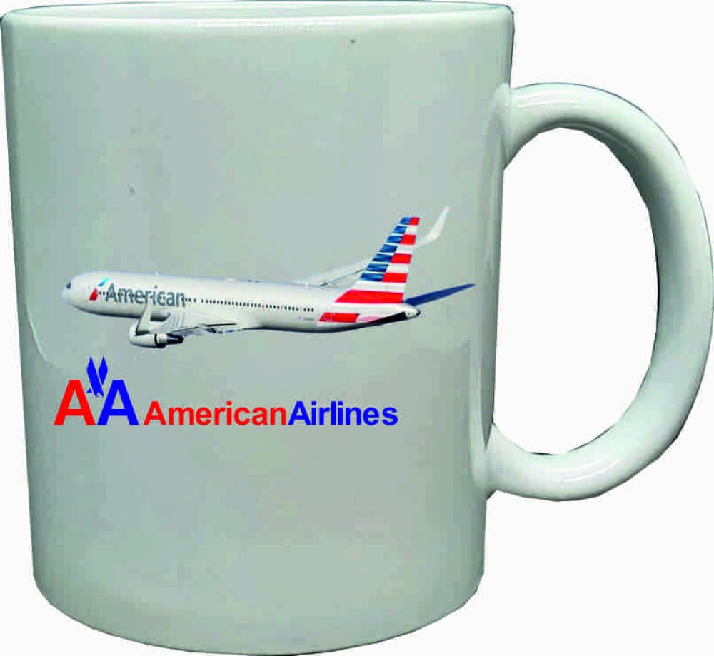 HL 40 hrnek s motivem letecké společnosti American Airlines