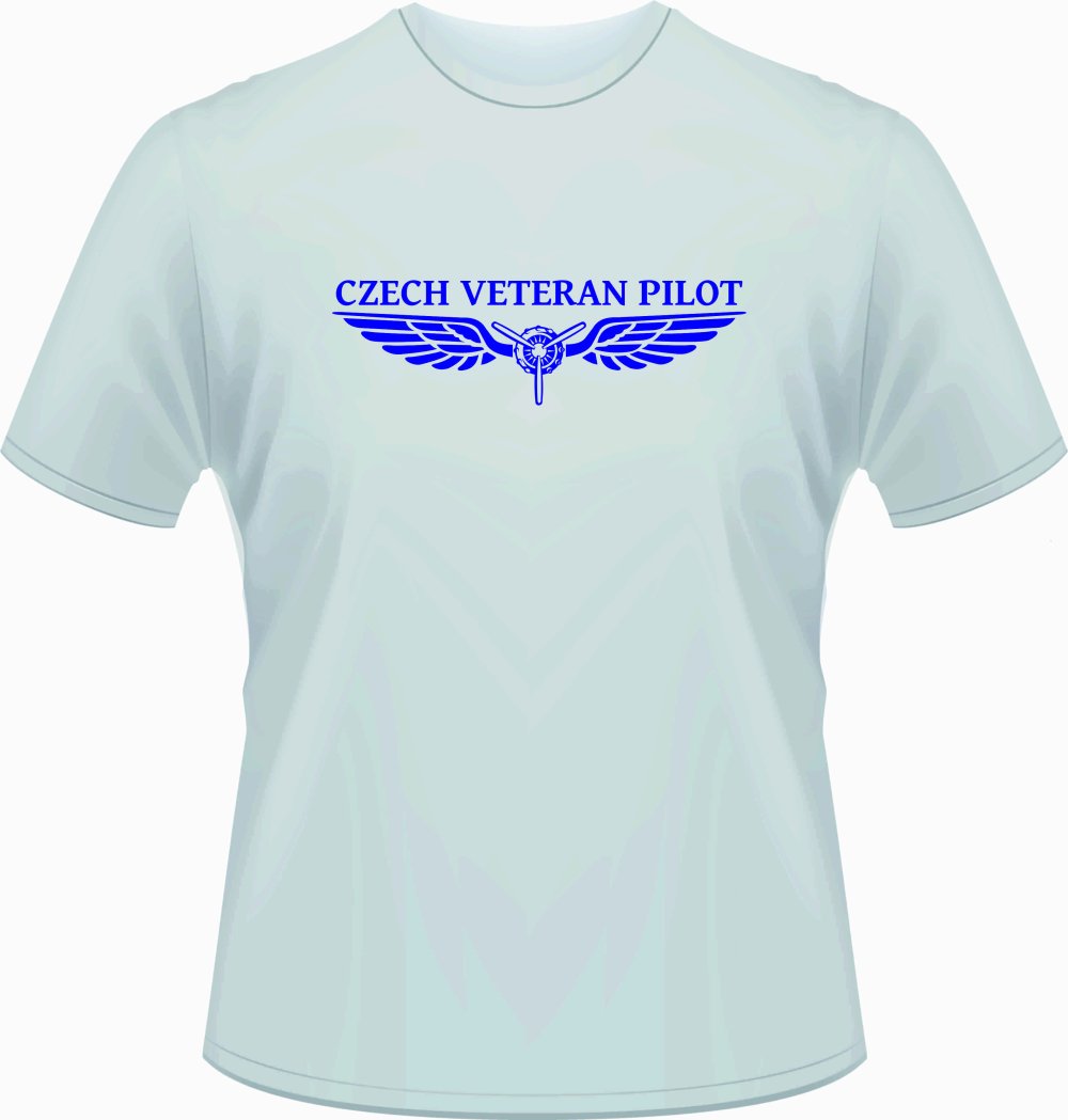 TL 35 Tričko Czech veteran pilot