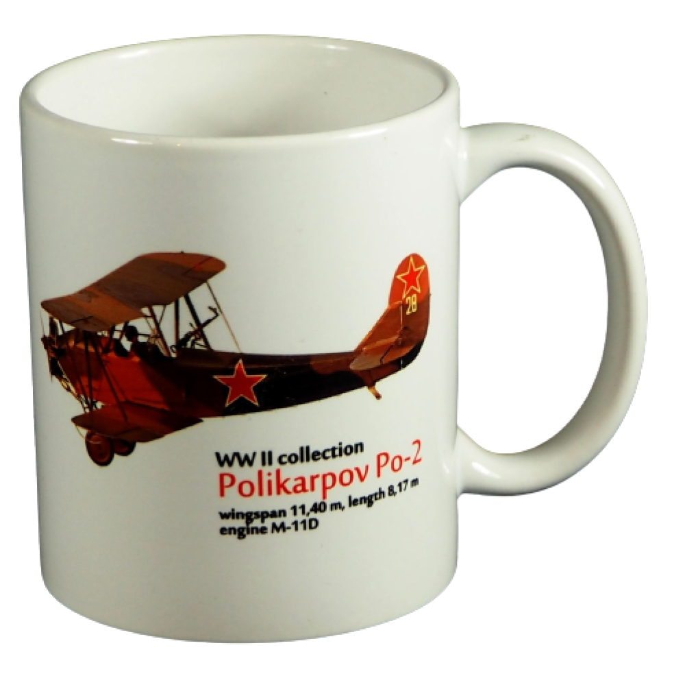 HL 08 Hrnek s motivem Polikarpov Po-2 Kukuruznik