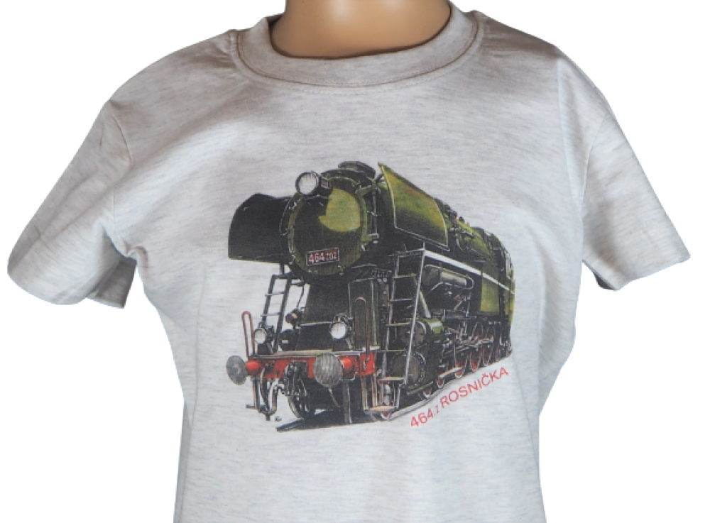 TDZ 05 Tričko s motivem lokomotivy Rosnička