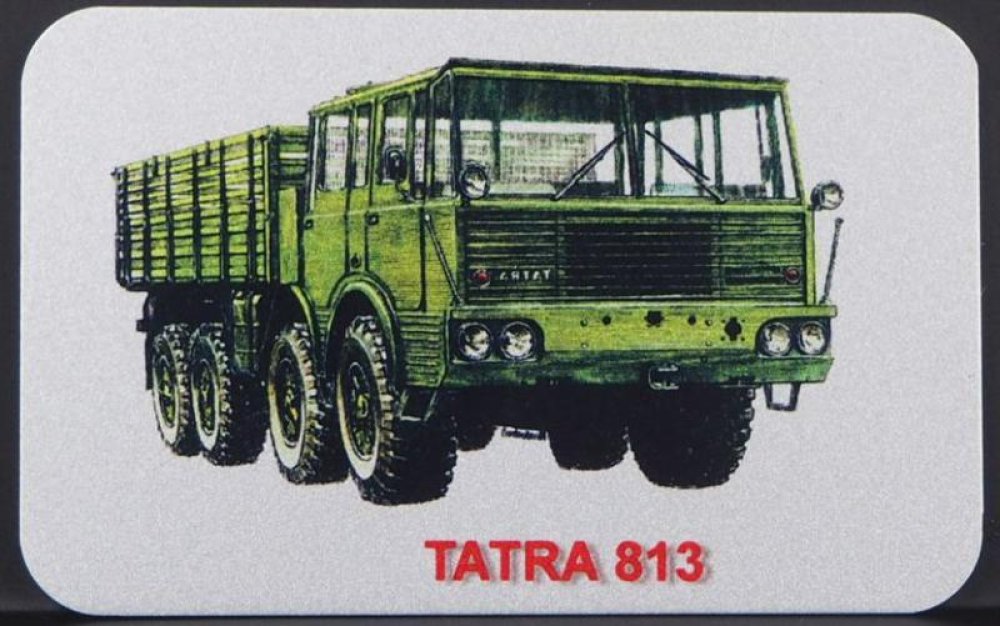 MGT 21 Magnetka hliníková s motivem TATRA  813