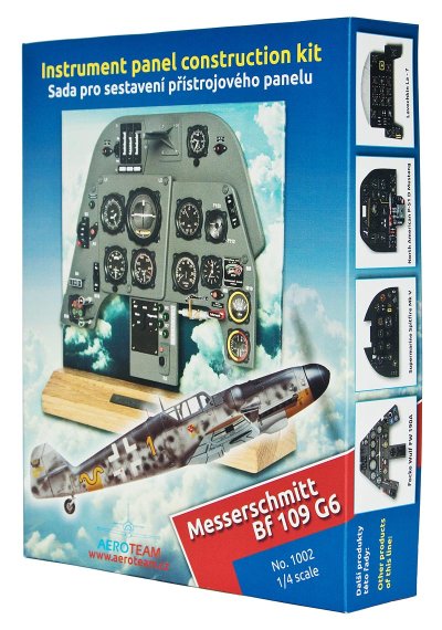 SP 1002 Stavebnice přístrojového panelu Messerschmitt Me-109 G6