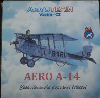 FLC 28 Čokoláda s motivem Aero 14