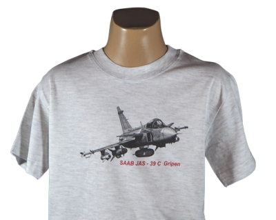 TDL 04 Tričko dětské s motivem JAS 39 Gripen
