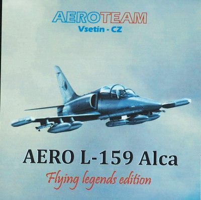 FLC 14 Čokoláda s motivem letounu Aero L-159 Alca