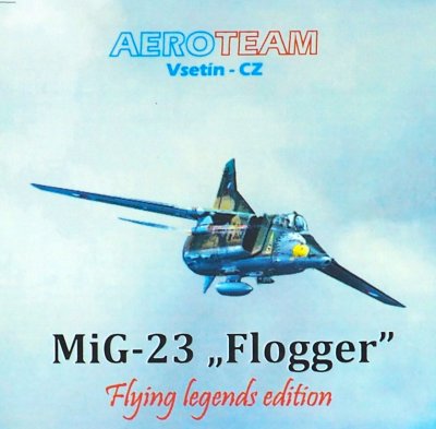 FLC 12 Čokoláda s motivem letounu MiG-23 Flogger