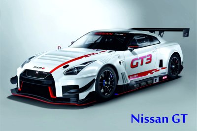 TP 34 Hliníkový poster s motivem Nissan GT