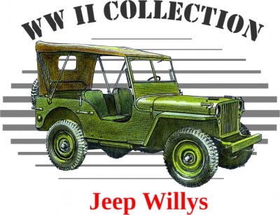 PBT 01 Hliníkový poster Jeep Willys