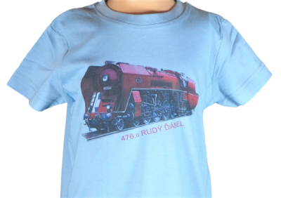 TDZ 06 Tričko s motivem lokomotivy Rudý ďábel