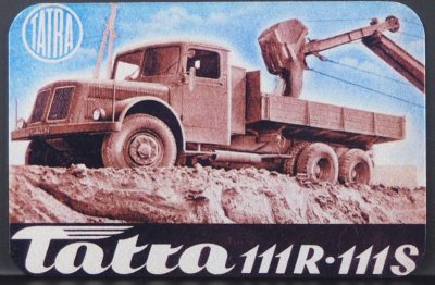MGT 06 Magnetka hliníková s motivem TATRA